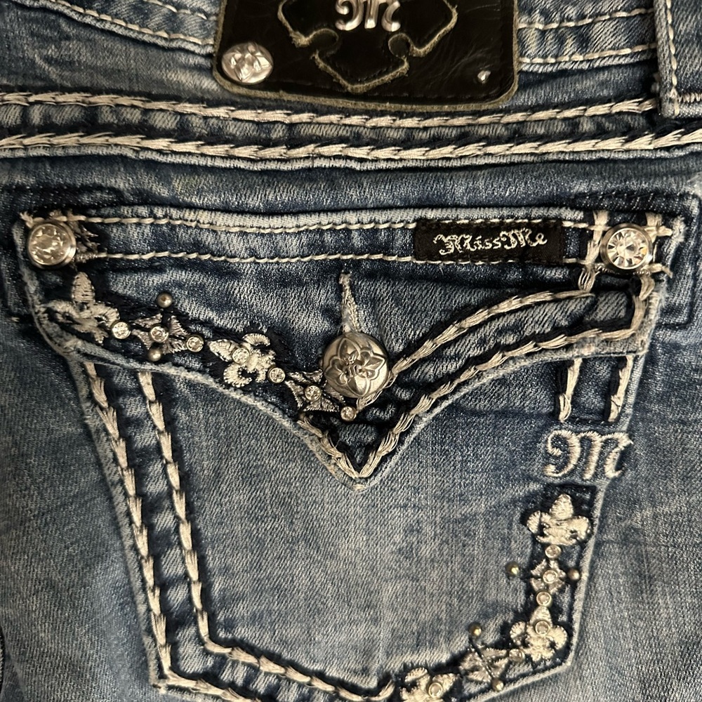 Miss Me Blue Embellished Women's Jeans